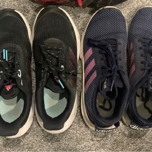 Girls Adidas Shoes Bundle and 1 pair of Brava Soccer Clits